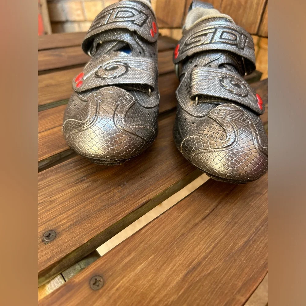 T2 carcon mamba silver snake triathlon Cycling Shoes - Size 7.5 men /9.5 W - Picture 6 of 16